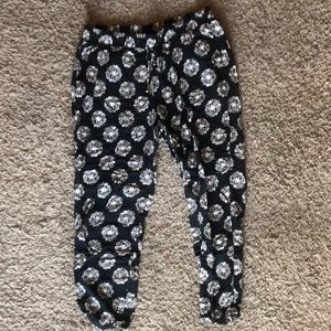 Old Navy Floral Ankle Pants